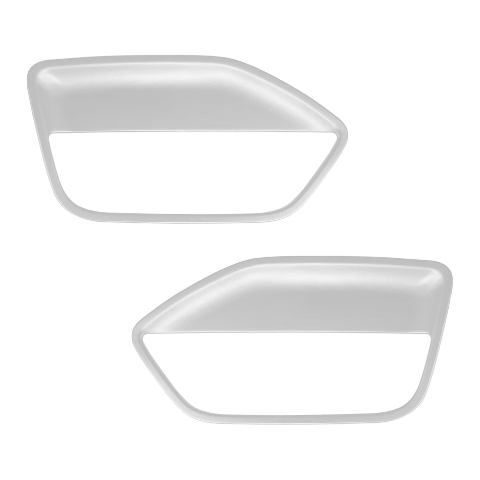 2005–2009 Ford Mustang Door Panel Inserts (Left & Right Pair) – Hard Molded Plastic – Made in the USA - 0509FMD