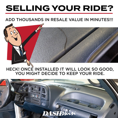 1995-1996 Chevrolet/GMC Truck Dash Cover C/K 1500-3500 Tahoe Suburban Yukon - DashSkin