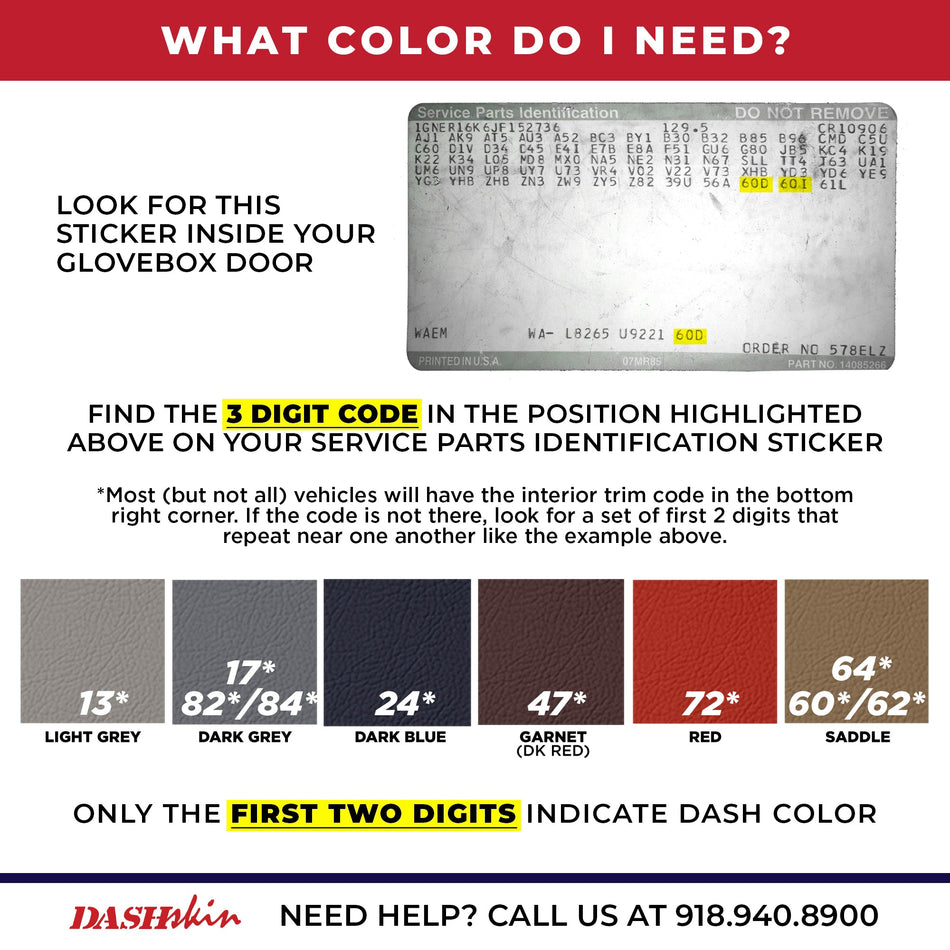 1988-1994 GM Truck Aerosol Colormatched Interior Paint for Vinyl & Plastics (12oz)