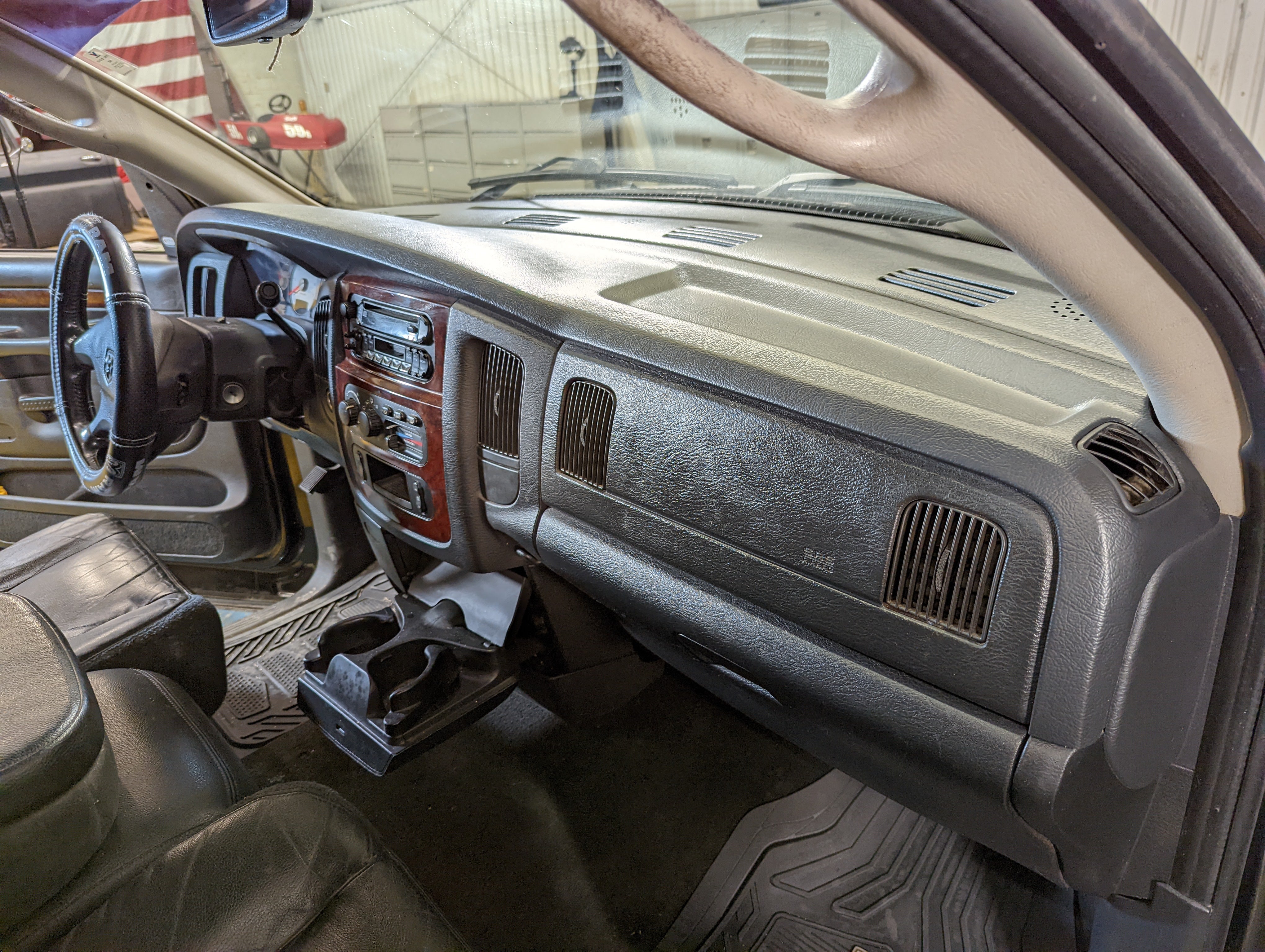2002-2005 Dodge Ram Half Molded Dash Cover (Main Dash Section) - DashSkin