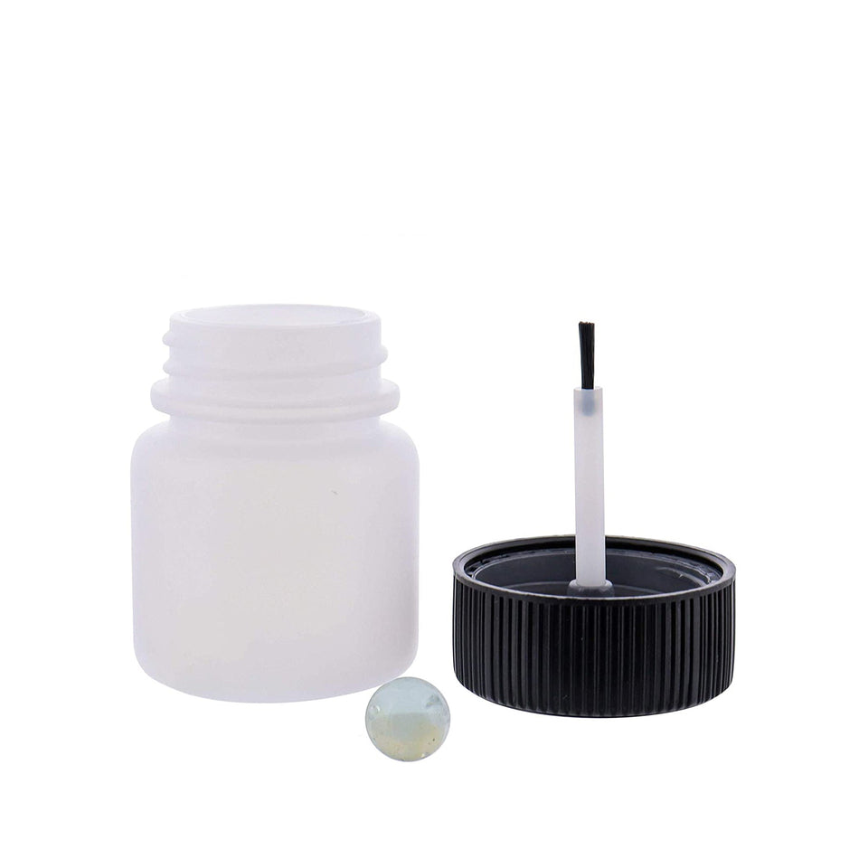 Small Touch Up Paint Bottle w/Brush Tip Applicator (1oz)